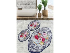 Alfombra De Baño|Ropa De Cama^Alfombra de baño Set (3 piezas) Birdie Lohal Djt Multicolor