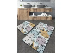 Alfombra de baño Set (2 piezas) Centum multicolor