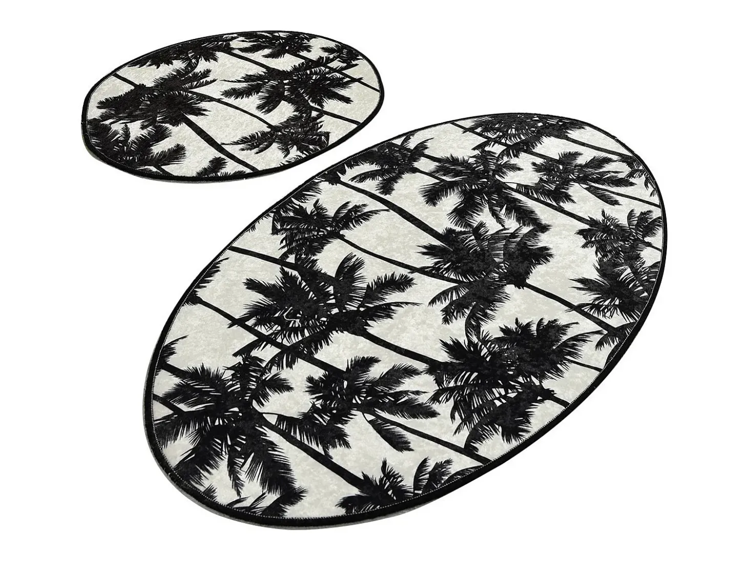 Alfombra de baño Set (2 piezas) Palm DJT multicolor