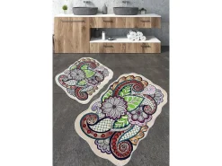 Alfombra de baño Set (2 piezas) Forme multicolor