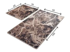 Alfombra De Baño|Ropa De Cama^Alfombra de baño Set (2 piezas) Mozaik Multicolor