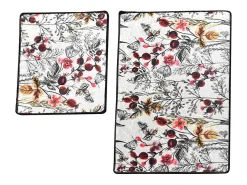 Alfombra de baño Set (2 piezas) Bundy multicolor