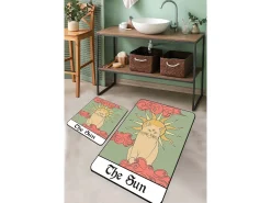 Alfombra De Baño|Ropa De Cama^Alfombra de baño Set (2 piezas) Sunny The Sun Multicolor