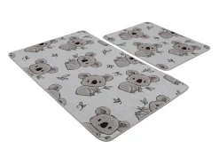 Alfombra de baño Set (2 piezas) Koala multicolor