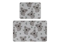 Alfombra de baño Set (2 piezas) Koala multicolor