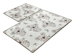 Alfombra de baño Set (2 piezas) Koala multicolor