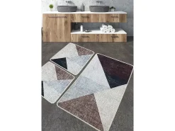 Alfombra De Baño|Ropa De Cama^Alfombra de baño Set (3 piezas) Phell Multicolor