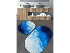 Alfombra De Baño|Ropa De Cama^Alfombra de baño Set (2 piezas) Oseyan Multicolor