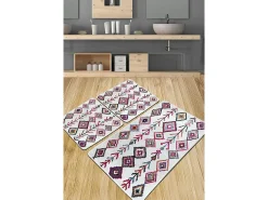 Alfombra De Baño|Ropa De Cama^Alfombra de baño Set (3 piezas) Raje Djt Multicolor