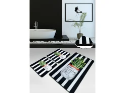 Alfombra de baño Set (3 piezas) Aloevera multicolor