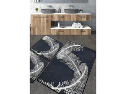 Alfombra De Baño|Ropa De Cama^Alfombra de baño Set (3 piezas) Alisan Multicolor