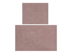 Alfombra de baño Set (2 piezas) Lino multicolor