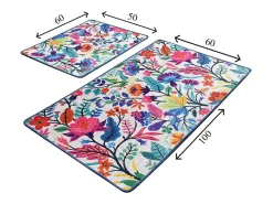 Alfombra de baño Set (2 piezas) Pictura multicolor
