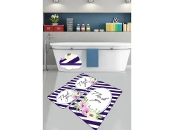 Best Alfombra de baño Set (3 piezas) Thank You Multicolor