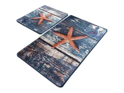 Alfombra de baño Set (2 piezas) Stella Marina multicolor