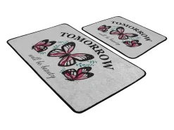 Alfombra De Baño|Ropa De Cama^Alfombra de baño Set (2 piezas) Tomorrow Djt Multicolor