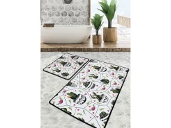 Alfombra de baño Set (2 piezas) Glauce Djt multicolor