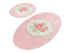 Hot Alfombra de baño Set (2 piezas) Rena DJT Multicolor