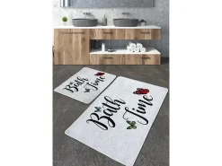 Alfombra de baño Set (2 piezas) Amalfi Djt multicolor