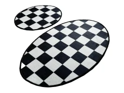 Alfombra de baño Set (2 piezas) Dama DJT multicolor