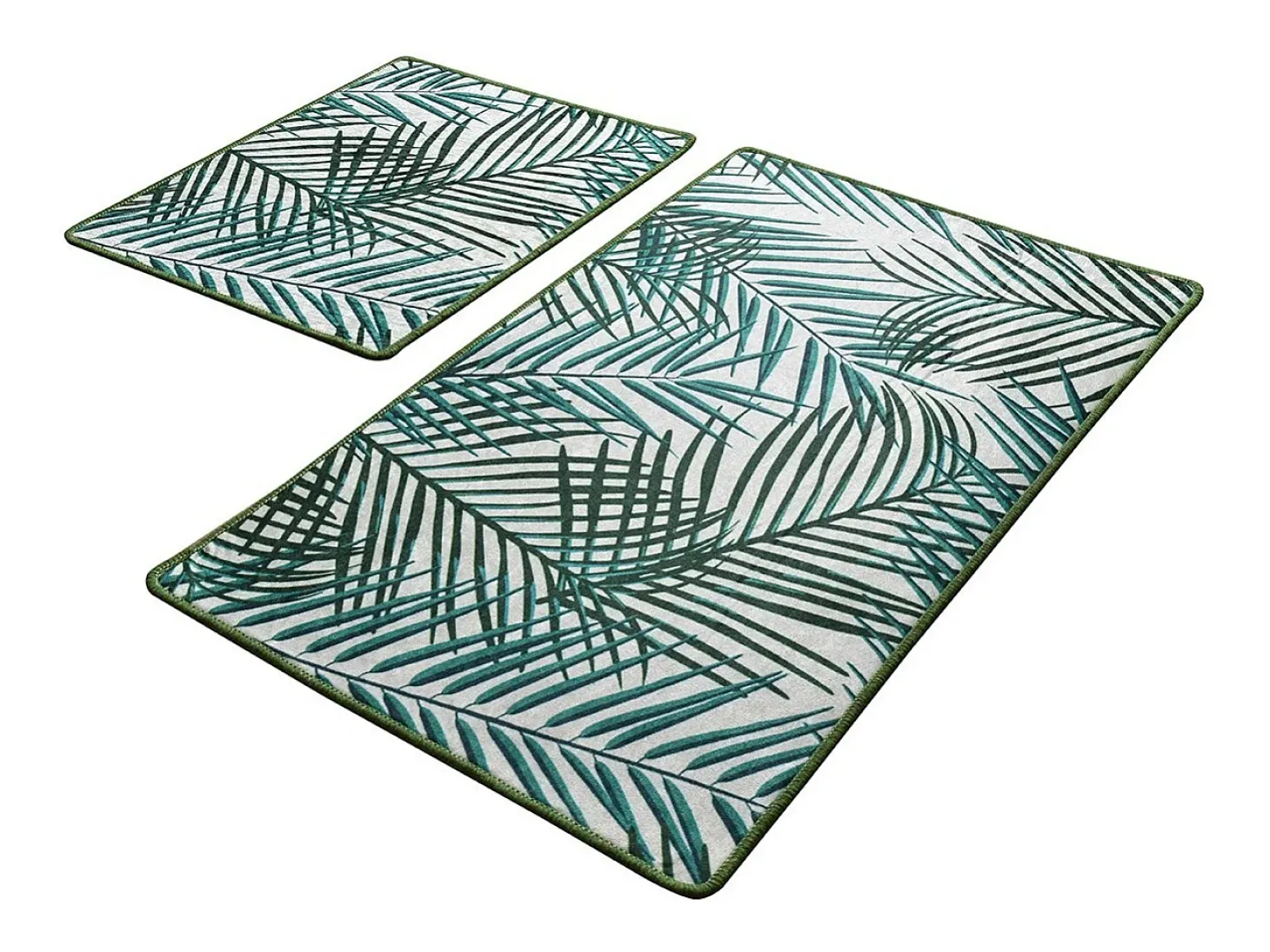Alfombra de baño Set (2 piezas) Botany multicolor