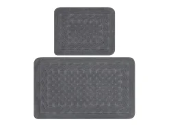 Alfombra de baño Set (2 piezas) Bambi Cotton gris Multicolor