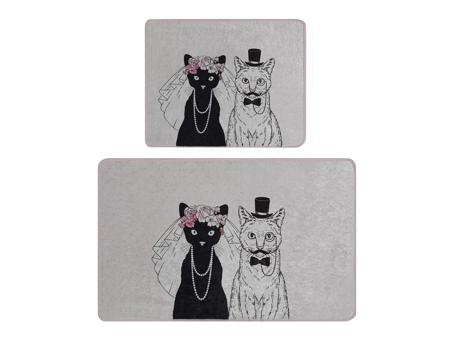 New Alfombra de baño Set (2 piezas) Wedding Multicolor