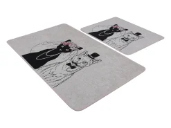 New Alfombra de baño Set (2 piezas) Wedding Multicolor