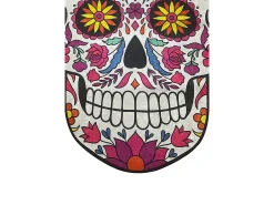 Alfombra de baño Skull Djt (100 x 150) multicolor