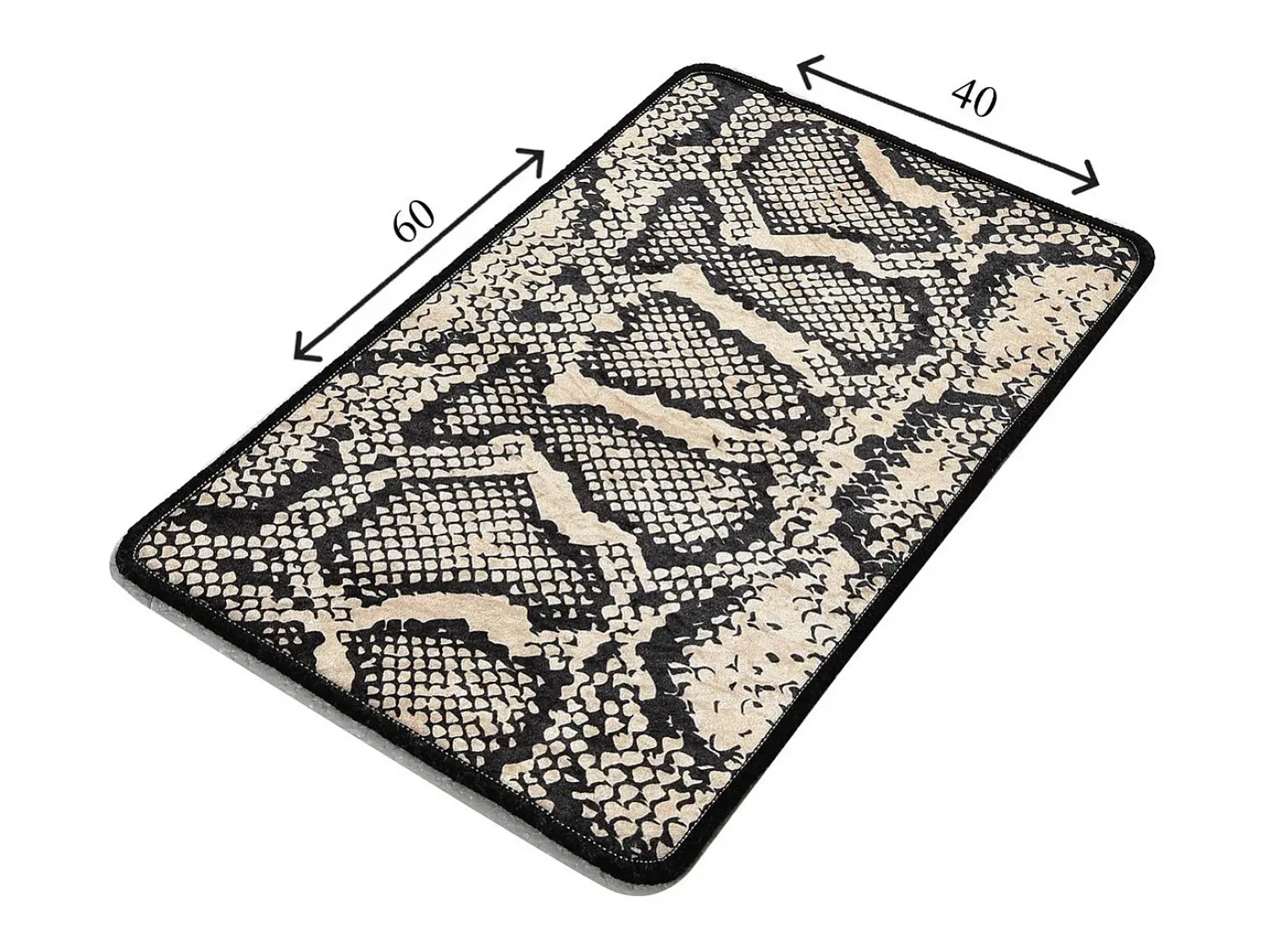 New Alfombra de baño Snake DJT (40 x 60) Multicolor