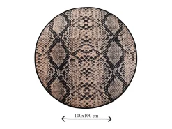 Alfombra de baño Snake DJT multicolor
