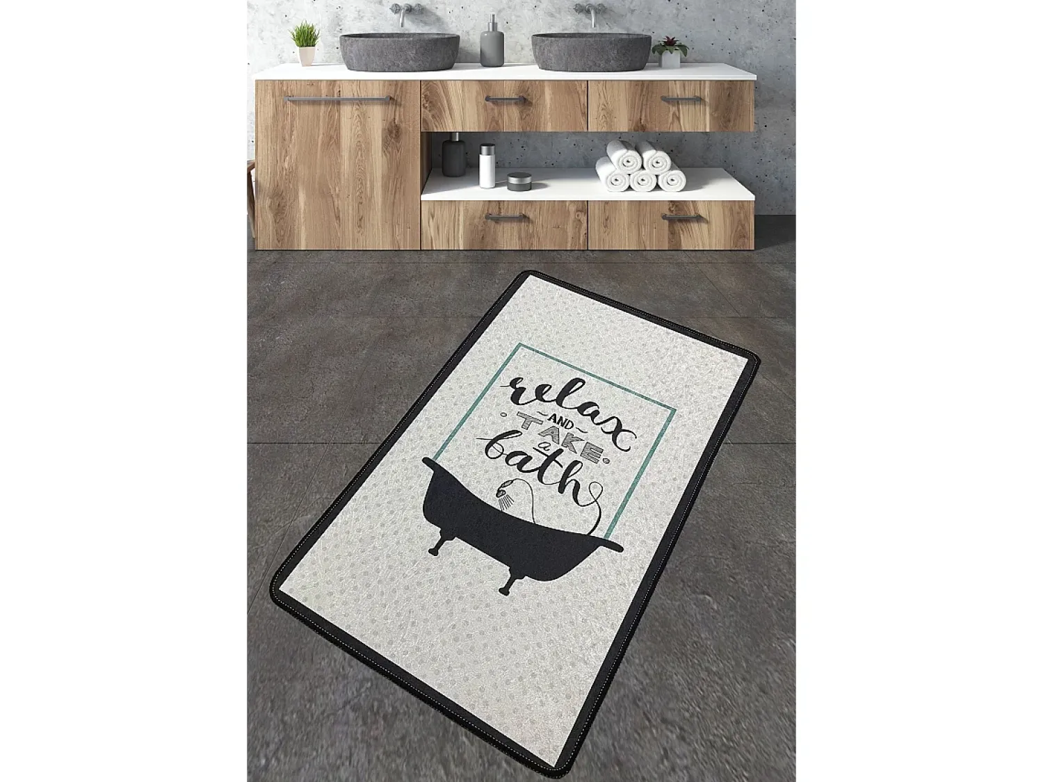 Alfombra De Baño|Ropa De Cama^Alfombra de baño Take A Bath Multicolor