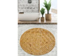 Alfombra de baño Tetris Djt (160 cm) multicolor