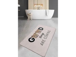 Alfombra de baño Things Djt (70 x 120) multicolor