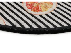 Outlet Alfombra de baño Tranche Circle Djt 160 Multicolor