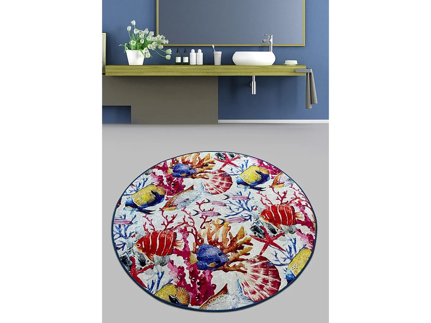 Alfombra De Baño|Ropa De Cama^Alfombra de baño Under Djt (160 cm) Multicolor