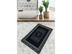 Alfombra de baño Vansiya multicolor