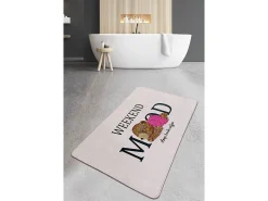 Best Alfombra de baño Weekend Mood Djt (80 x 100) Multicolor