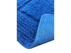 Best Alfombra de baño Wolle azul oscuro Multicolor