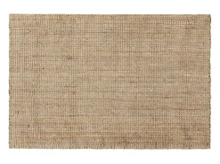 Alfombra de cama de yute natural 60 × 120 cm NOOR