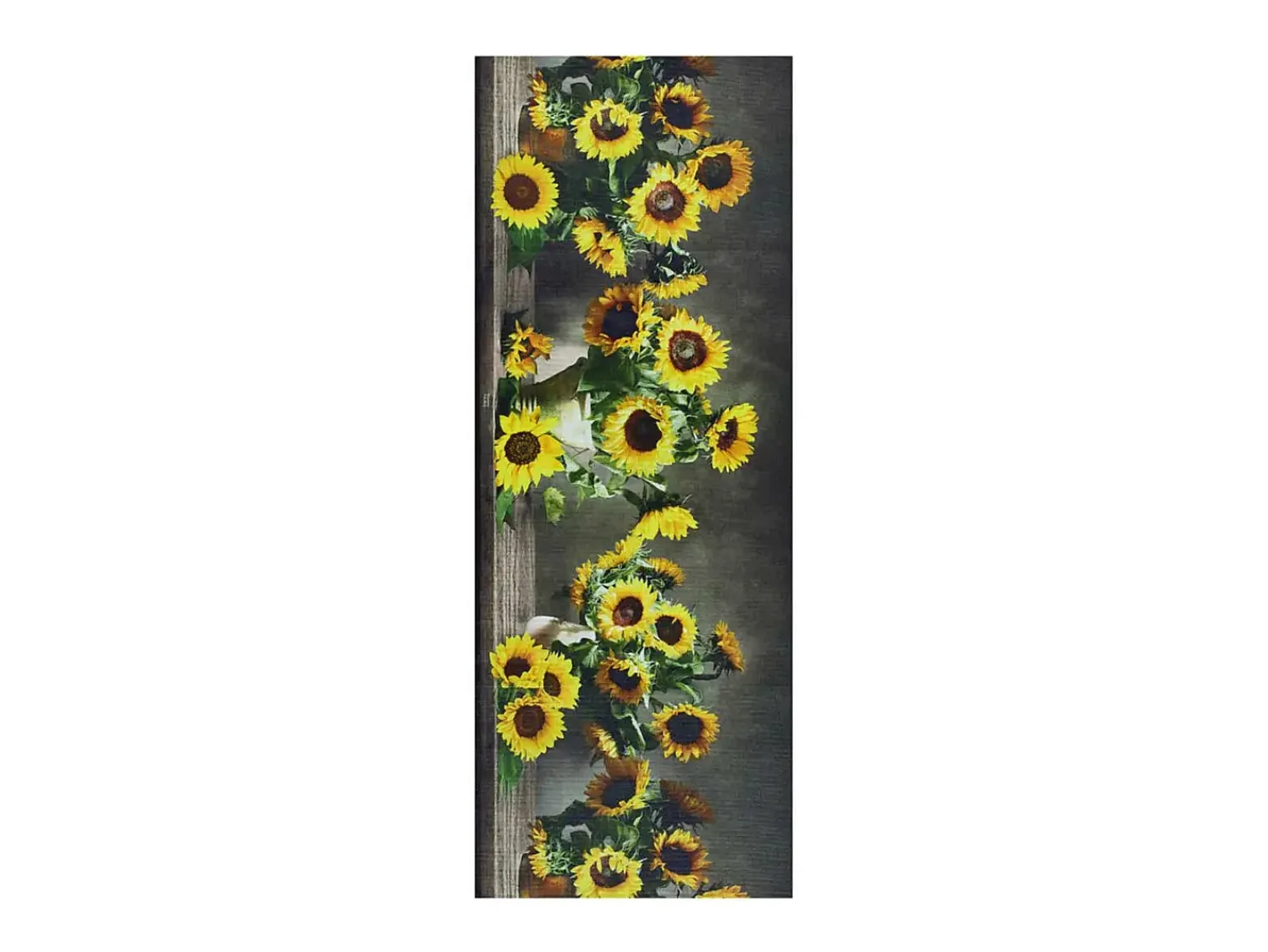 Alfombra De Cocina^Alfombra de cocina - Dibujos con flores - - 52 x 100 cm - RICCI Amarillo