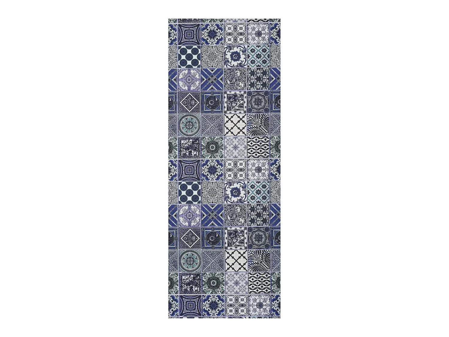 Alfombra De Cocina^Alfombra de cocina - Diseños bohemios - - 52 x 100 cm - SPRINTY Azul
