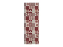 Alfombra De Cocina^Alfombra de cocina - patchwork - - 48 x 200 cm - SALLY Rojo