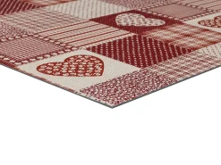 Alfombra De Cocina^Alfombra de cocina - patchwork - - 48 x 200 cm - SALLY Rojo