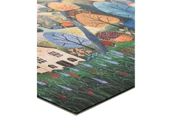 Alfombra De Cocina^Alfombra de cocina - dibujos con paisaje - - 52 x 100 cm - RICCI Multicolor
