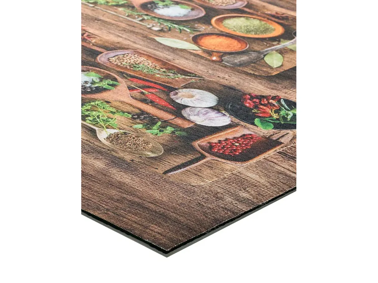 Clearance Alfombra de cocina - diseños con especias - - 52 x 200 cm - RICCI Multicolor