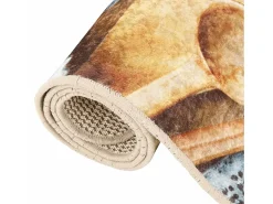 Clicnbuy Alfombra De Cocina^Alfombra de cocina lavable antideslizante 60x180 cm Multicolor