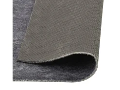 Alfombra De Cocina^Alfombra de cocina lavable Pepper 60x180 cm ES197448 Negro