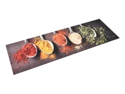 New Alfombra de cocina lavable Spoons 60x300 cm ES753665 Multicolor