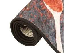 Clicnbuy Alfombra De Cocina^Alfombra de cocina lavable antideslizante 60x180 cm Multicolor